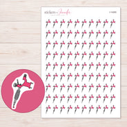 I-14265 planner sticker sheet with enlarged sticker detail