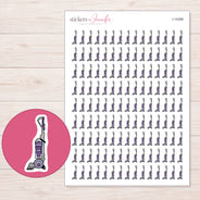 I-14268 planner sticker sheet with enlarged sticker detail