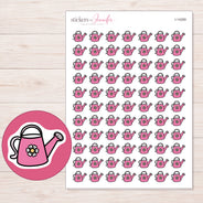 I-14269 planner sticker sheet with enlarged sticker detail