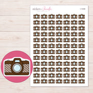 I-14308 planner sticker sheet with enlarged sticker detail