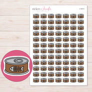 I-14311 planner sticker sheet with enlarged sticker detail