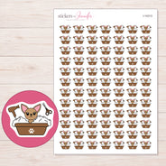 I-14313 planner sticker sheet with enlarged sticker detail