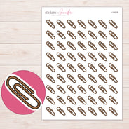 I-14318 planner sticker sheet with enlarged sticker detail