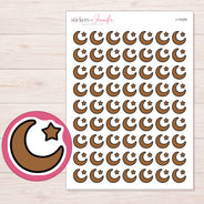 I-14326 planner sticker sheet with enlarged sticker detail