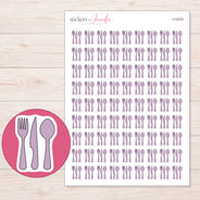 I-14333 planner sticker sheet with enlarged sticker detail