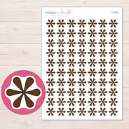 I-14345 planner sticker sheet with enlarged sticker detail