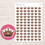 I-14350 planner sticker sheet with enlarged sticker detail