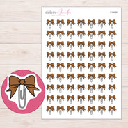 I-14430 planner sticker sheet with enlarged sticker detail