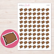 I-14437 planner sticker sheet with enlarged sticker detail