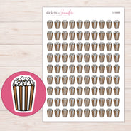 I-14449 planner sticker sheet with enlarged sticker detail