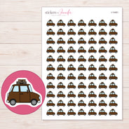 I-14461 planner sticker sheet with enlarged sticker detail