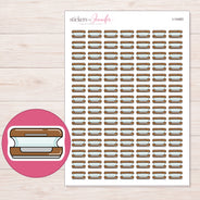 I-14483 planner sticker sheet with enlarged sticker detail