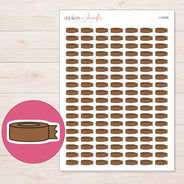 I-14506 planner sticker sheet with enlarged sticker detail