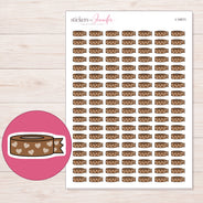 I-14511 planner sticker sheet with enlarged sticker detail