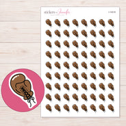 I-14518 planner sticker sheet with enlarged sticker detail