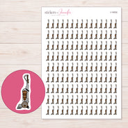 I-14532 planner sticker sheet with enlarged sticker detail