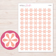 I-14538 planner sticker sheet with enlarged sticker detail