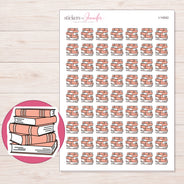 I-14542 planner sticker sheet with enlarged sticker detail
