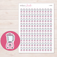 I-14557 planner sticker sheet with enlarged sticker detail