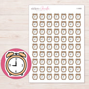 I-14583 planner sticker sheet with enlarged sticker detail