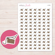I-14593 planner sticker sheet with enlarged sticker detail