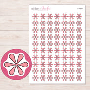 I-14609 planner sticker sheet with enlarged sticker detail