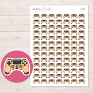 I-14642 planner sticker sheet with enlarged sticker detail