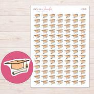 I-14648 planner sticker sheet with enlarged sticker detail