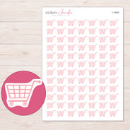 I-14650 planner sticker sheet with enlarged sticker detail