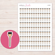 I-14653 planner sticker sheet with enlarged sticker detail