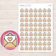 I-14654 planner sticker sheet with enlarged sticker detail