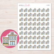 I-14659 planner sticker sheet with enlarged sticker detail