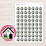I-14661 planner sticker sheet with enlarged sticker detail