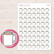I-14688 planner sticker sheet with enlarged sticker detail
