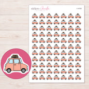 I-14725 planner sticker sheet with enlarged sticker detail