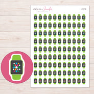 I-14738 planner sticker sheet with enlarged sticker detail