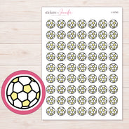 I-14740 planner sticker sheet with enlarged sticker detail