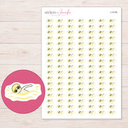 I-14746 planner sticker sheet with enlarged sticker detail