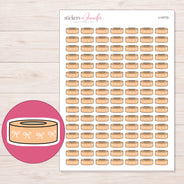 I-14772 planner sticker sheet with enlarged sticker detail
