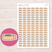 I-14776 planner sticker sheet with enlarged sticker detail