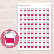 I-14785 planner sticker sheet with enlarged sticker detail