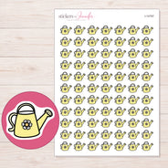 I-14797 planner sticker sheet with enlarged sticker detail
