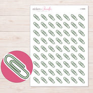 I-14846 planner sticker sheet with enlarged sticker detail