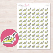 I-14848 planner sticker sheet with enlarged sticker detail