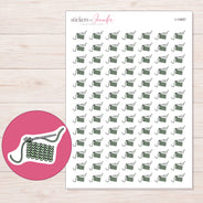 I-14857 planner sticker sheet with enlarged sticker detail