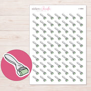 I-14864 planner sticker sheet with enlarged sticker detail