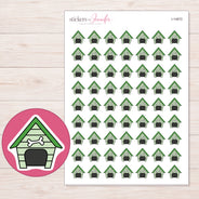 I-14872 planner sticker sheet with enlarged sticker detail