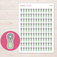 I-14879 planner sticker sheet with enlarged sticker detail