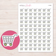 I-14880 planner sticker sheet with enlarged sticker detail