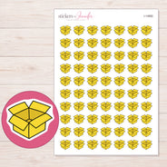 I-14882 planner sticker sheet with enlarged sticker detail
